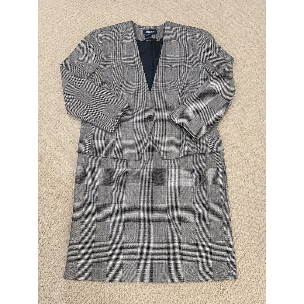 Jessica Hale 2-piece women wool suit size 14